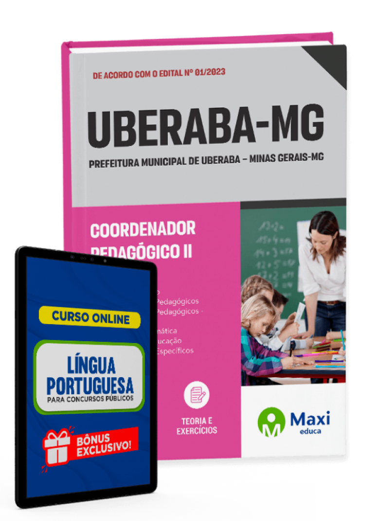 - Apostila Prefeitura de Uberaba - MG - Coordenador Pedagógico II