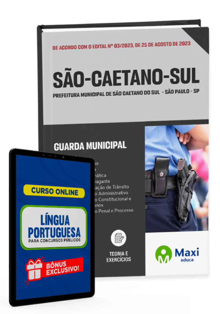 - Apostila Prefeitura de São Caetano do Sul - SP - 2023 Guarda Municipal