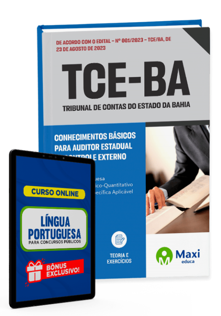 - Apostila TCE-BA - 2023 Conhecimentos Básicos para Auditor Estadual de Controle Externo