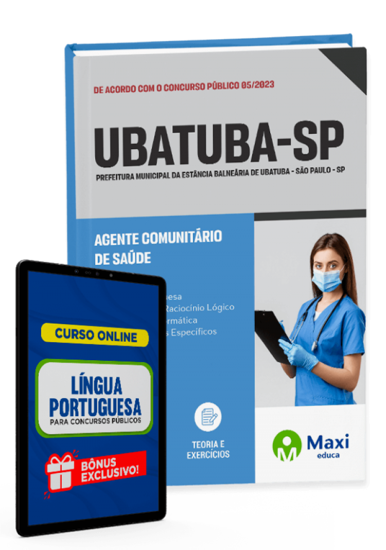 - Apostila Prefeitura da Estância Balneária de Ubatuba - SP - 2023 Agente Comunitário de Saúde