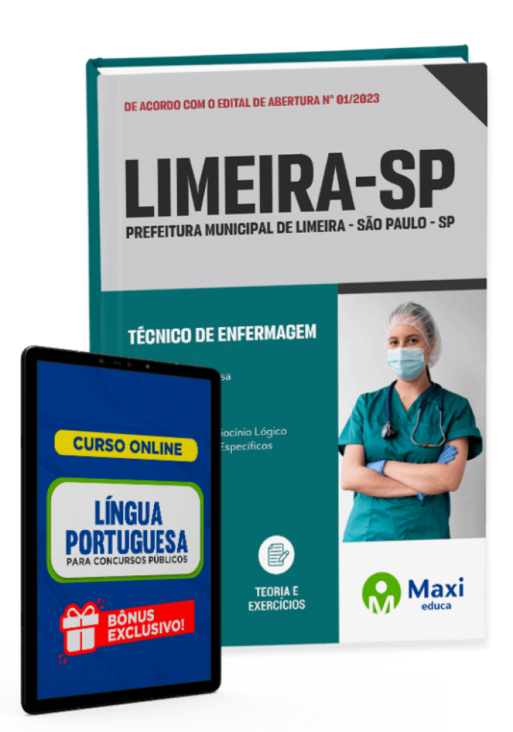 - Prefeitura de Limeira - SP - 2023 Técnico de Enfermagem