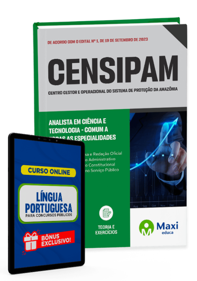 - Apostila CENSIPAM - 2023 Analista em Ciência e Tecnologia - Comum a todas as especialidades