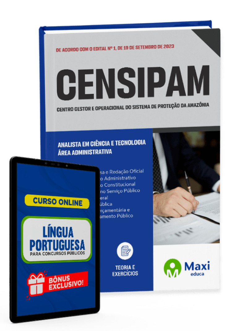 - Apostila CENSIPAM - 2023 Analista em Ciência e Tecnologia – Área administrativa