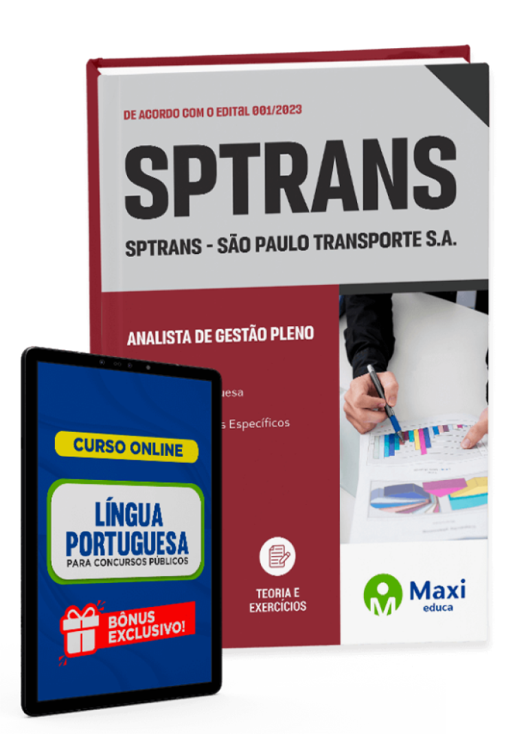 - Apostila SPTrans - 2023 Analista de Gestão Pleno