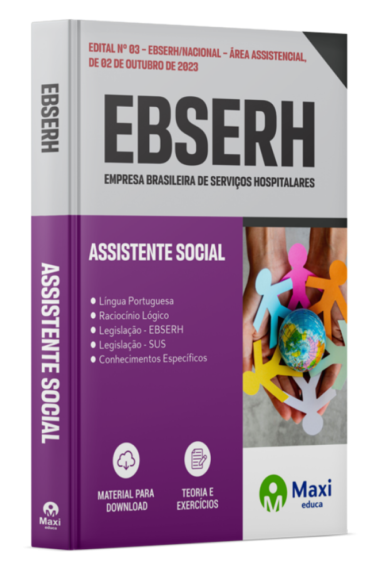 - Apostila EBSERH 2023 Assistente Social