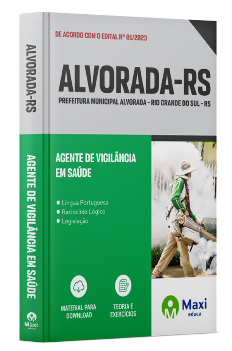 - Apostila Prefeitura Alvorada - RS - 2023 Agente de Vigilância em Saúde