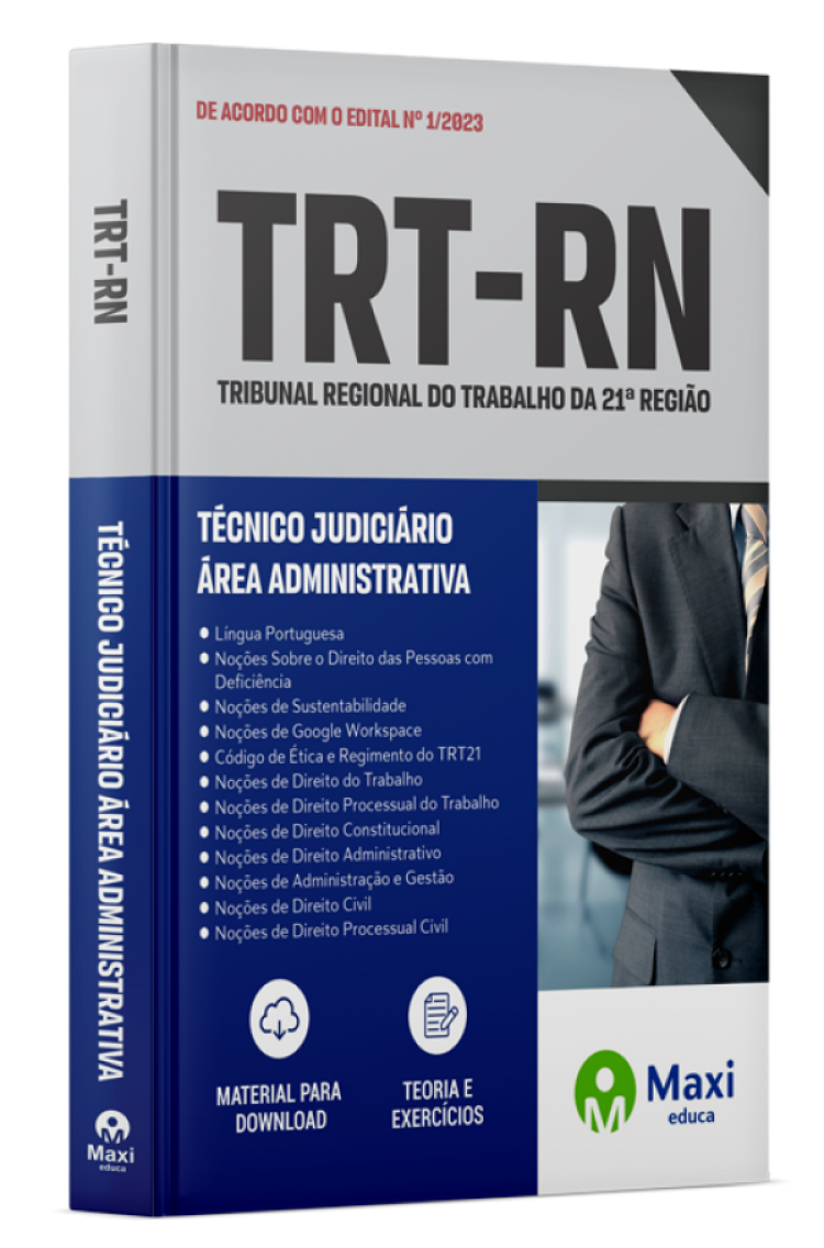 - Apostila TRT-RN - 2023 Técnico Judiciário - Área ADMINISTRATIVA