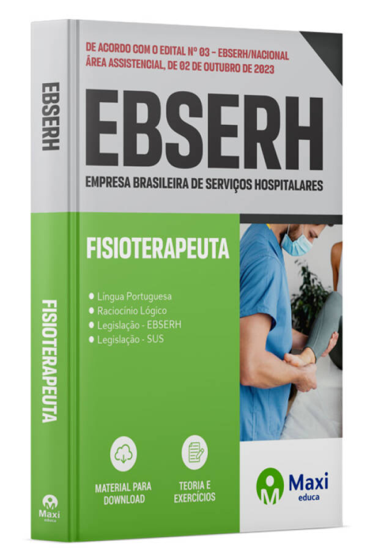 - Apostila EBSERH 2023 Fisioterapeuta