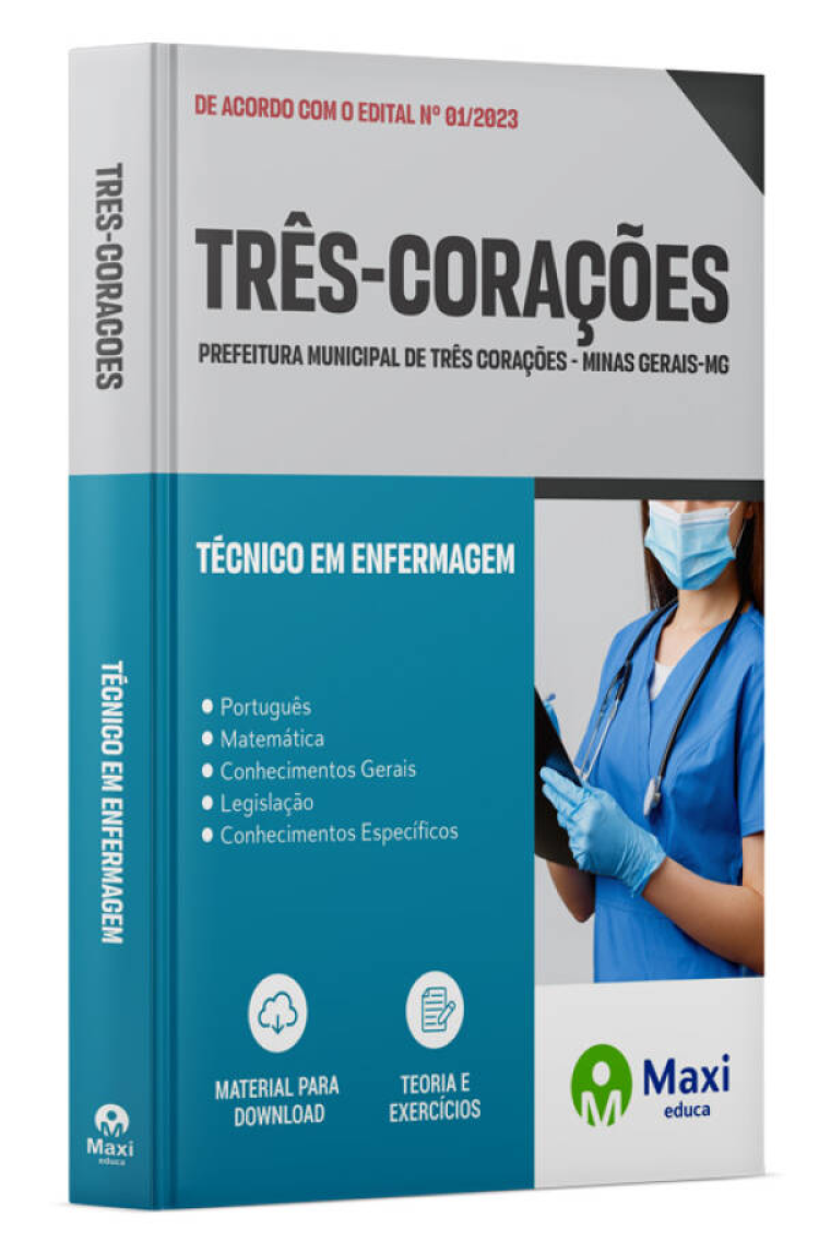 - Apostila Prefeitura de Três Corações-MG 2023 Técnico em Enfermagem